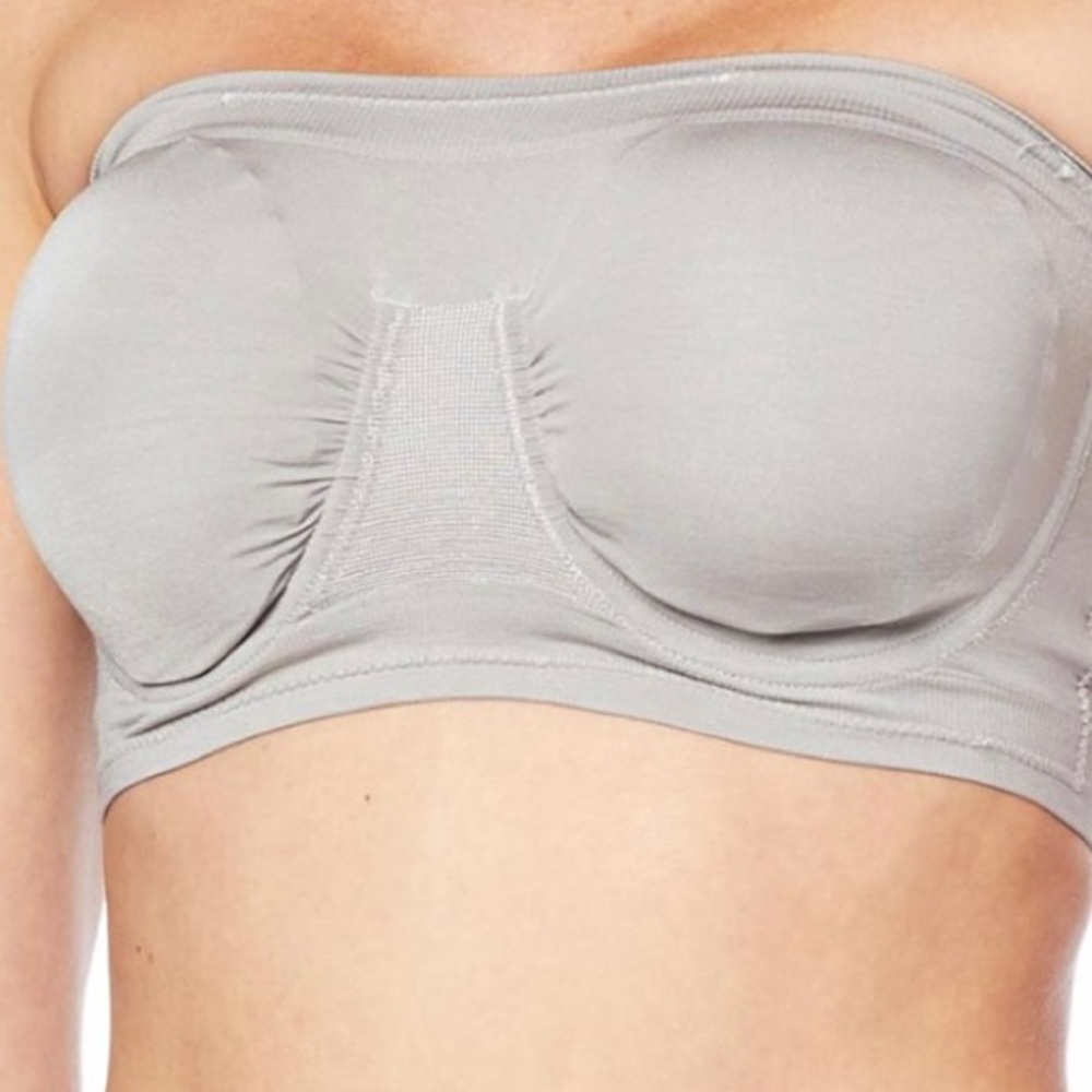 Ahh Bandeau Bra Size Small - Removable Pads Underwire